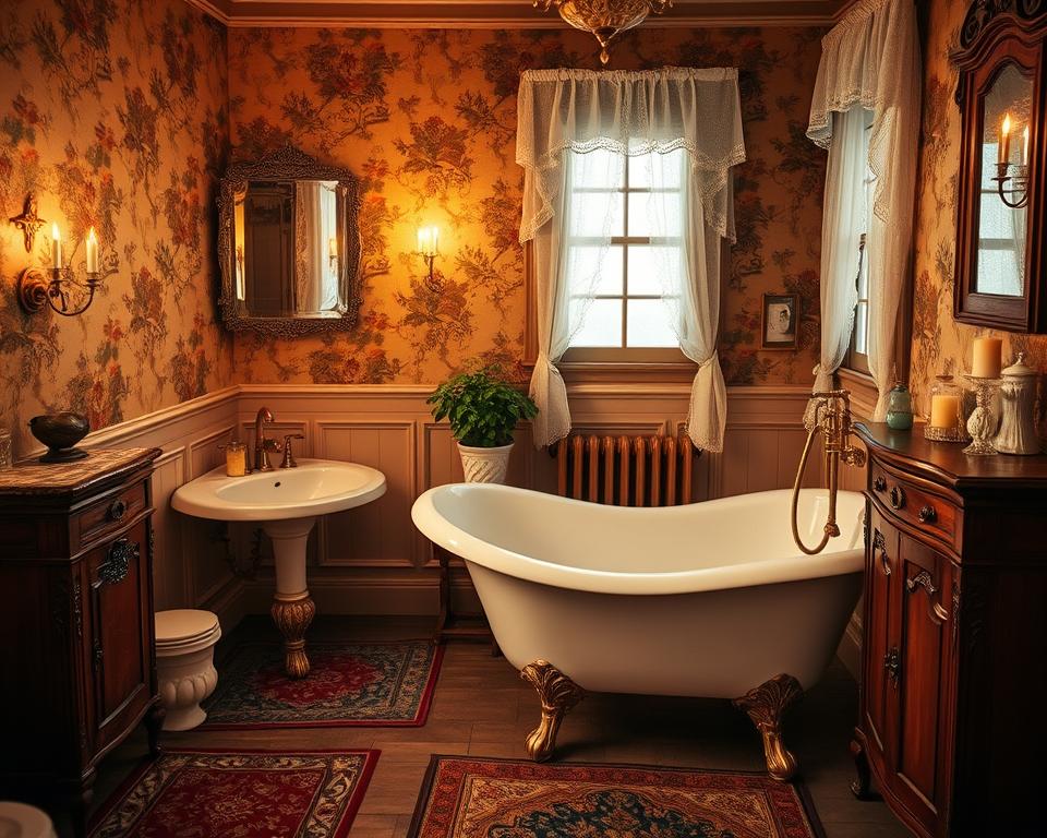 1800s bathroom decor