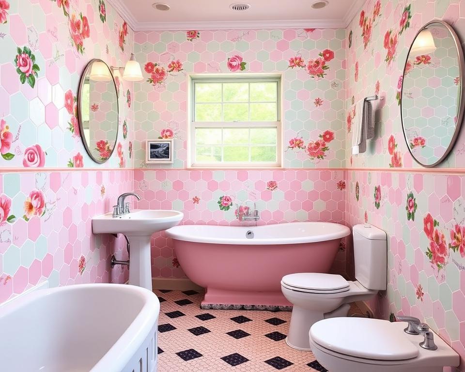 1950s style bathroom tiles