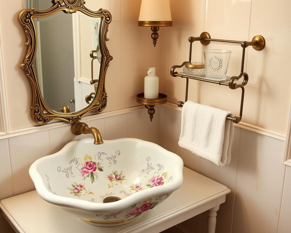 antique bathroom accessories