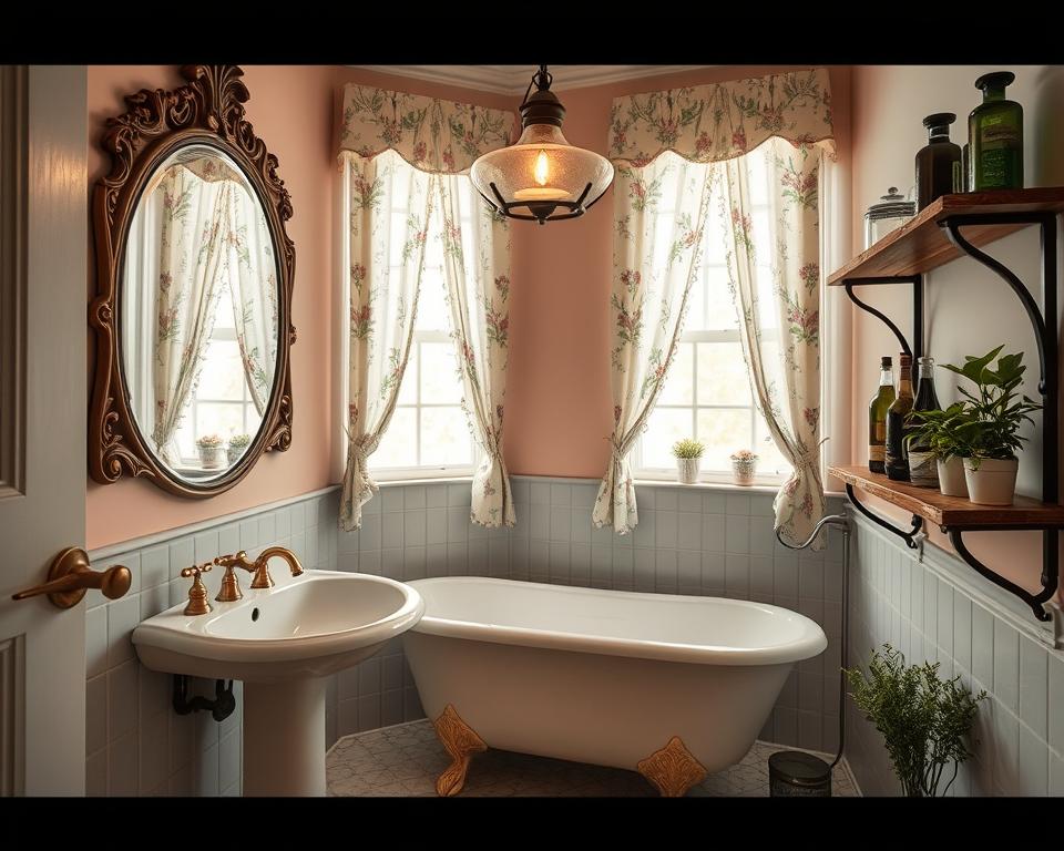 bathroom decor vintage