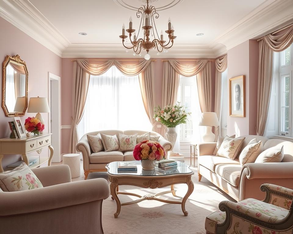 feminine living room