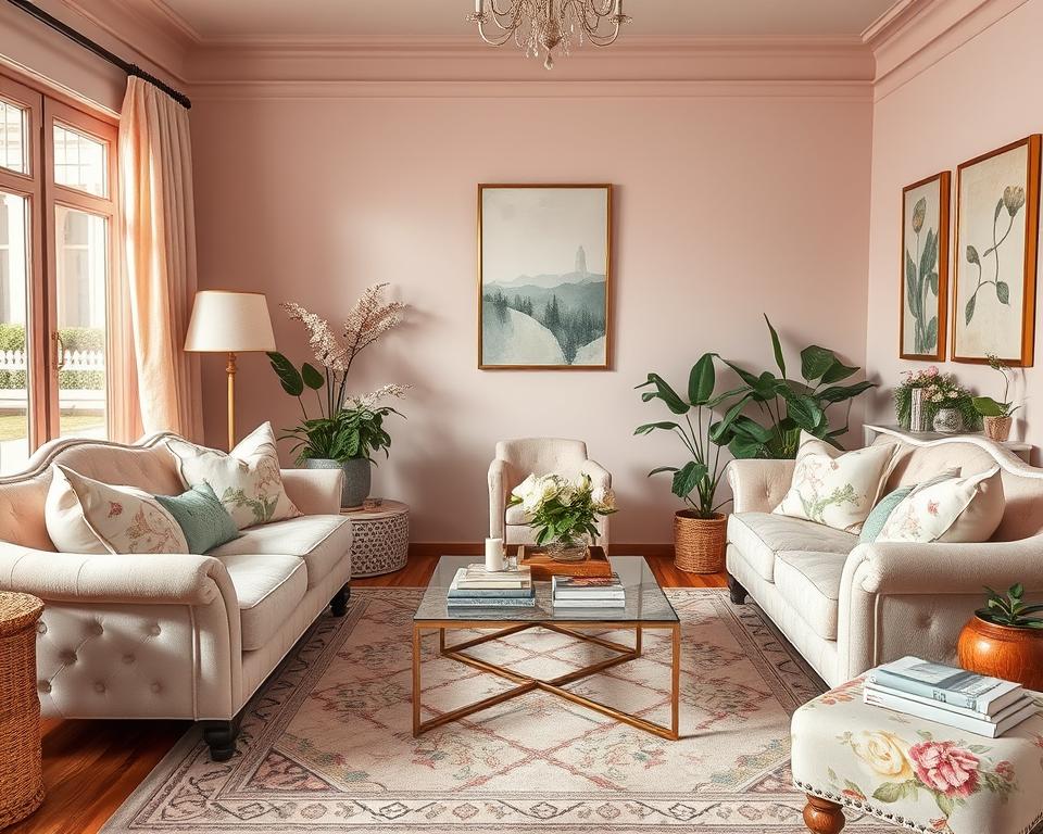 girly living room