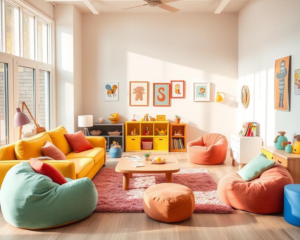 kid friendly living room furniture