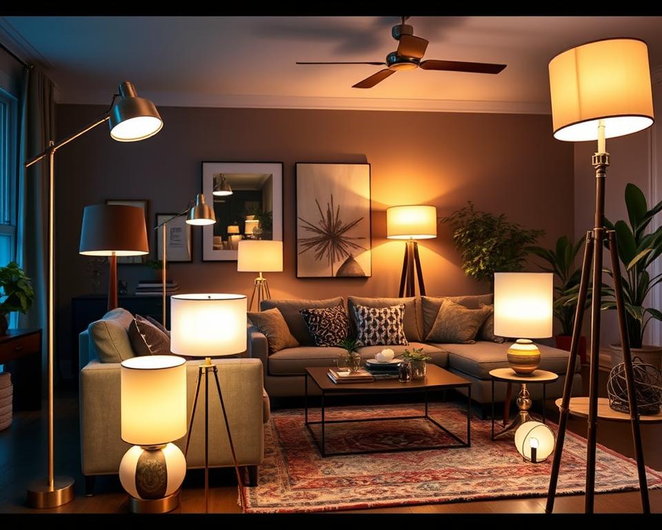 living room floor lamps