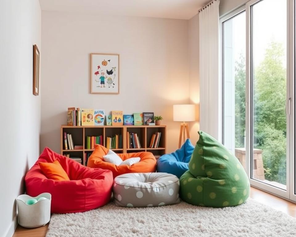 living room reading nook for kids