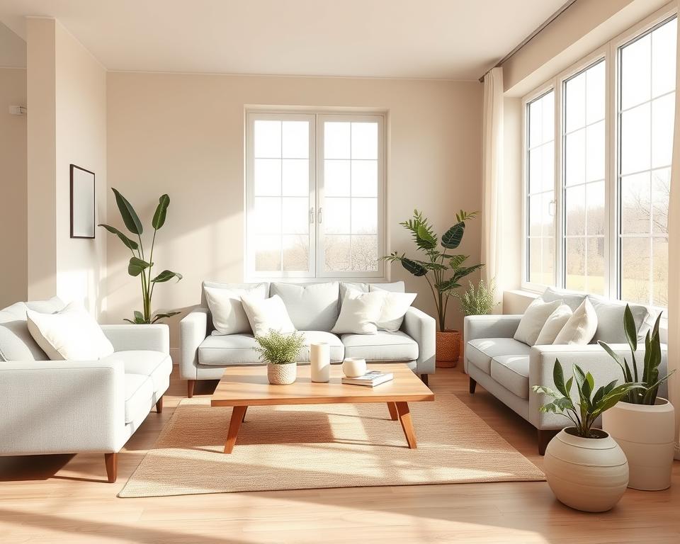 neutral color palette living room