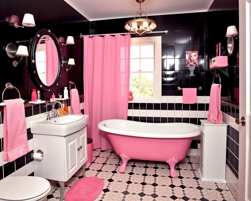 retro bathroom