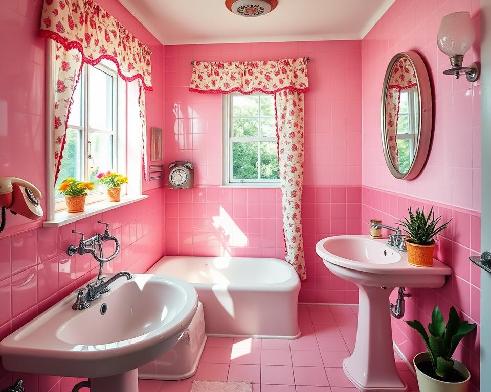 retro bathroom