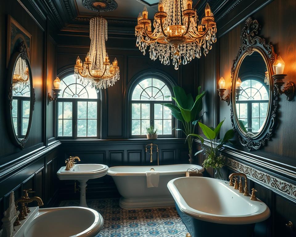 victorian bathroom lighting