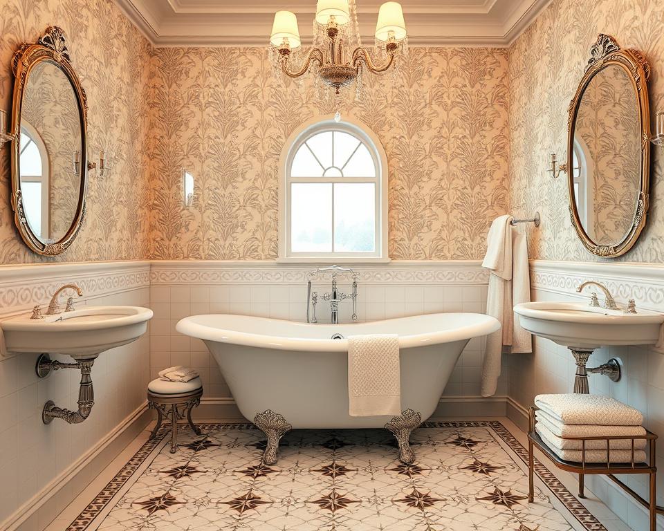 vintage bathroom design