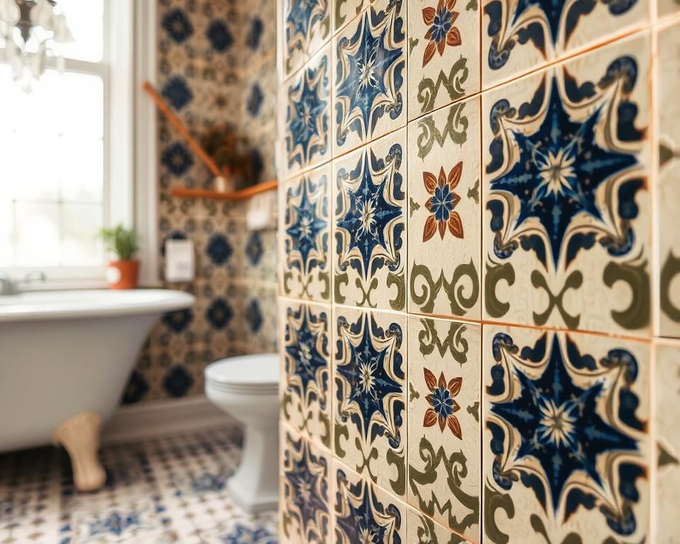 vintage bathroom tiles