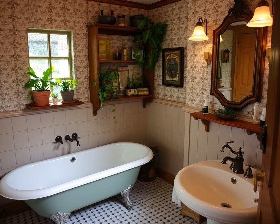Vintage Meets Modern: Stylish Bathroom Decor Ideas