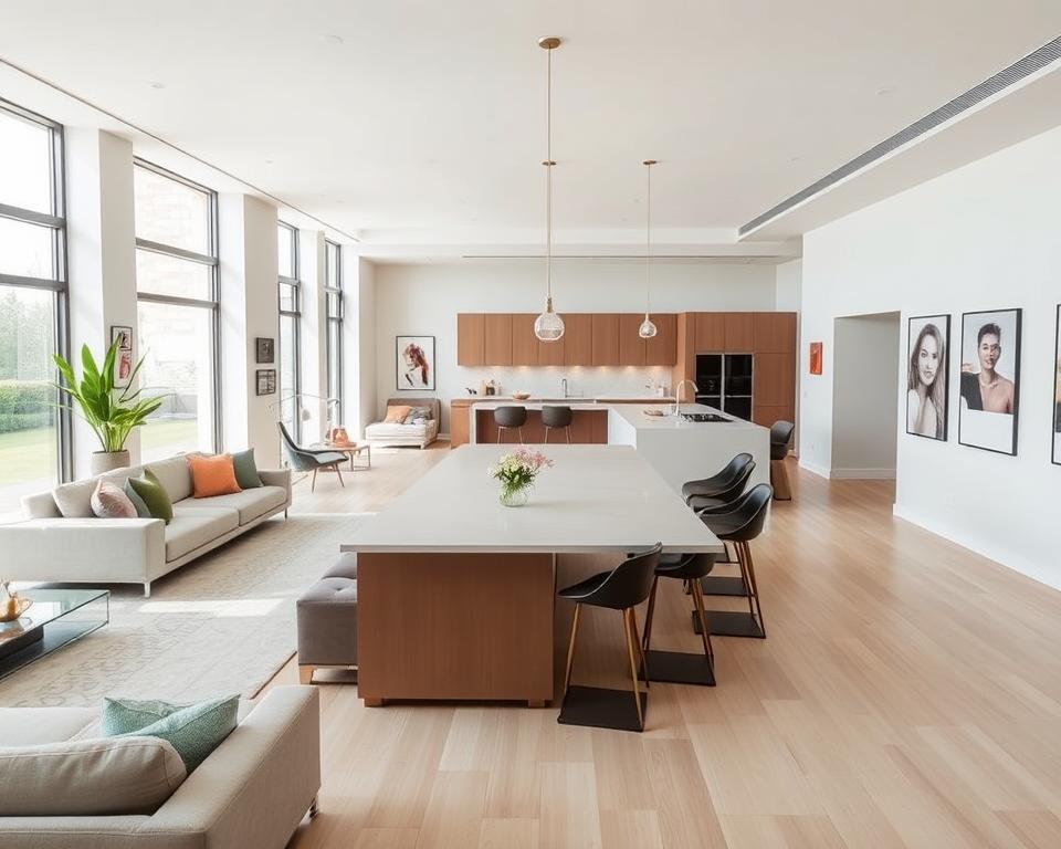 contemporary open-concept layouts