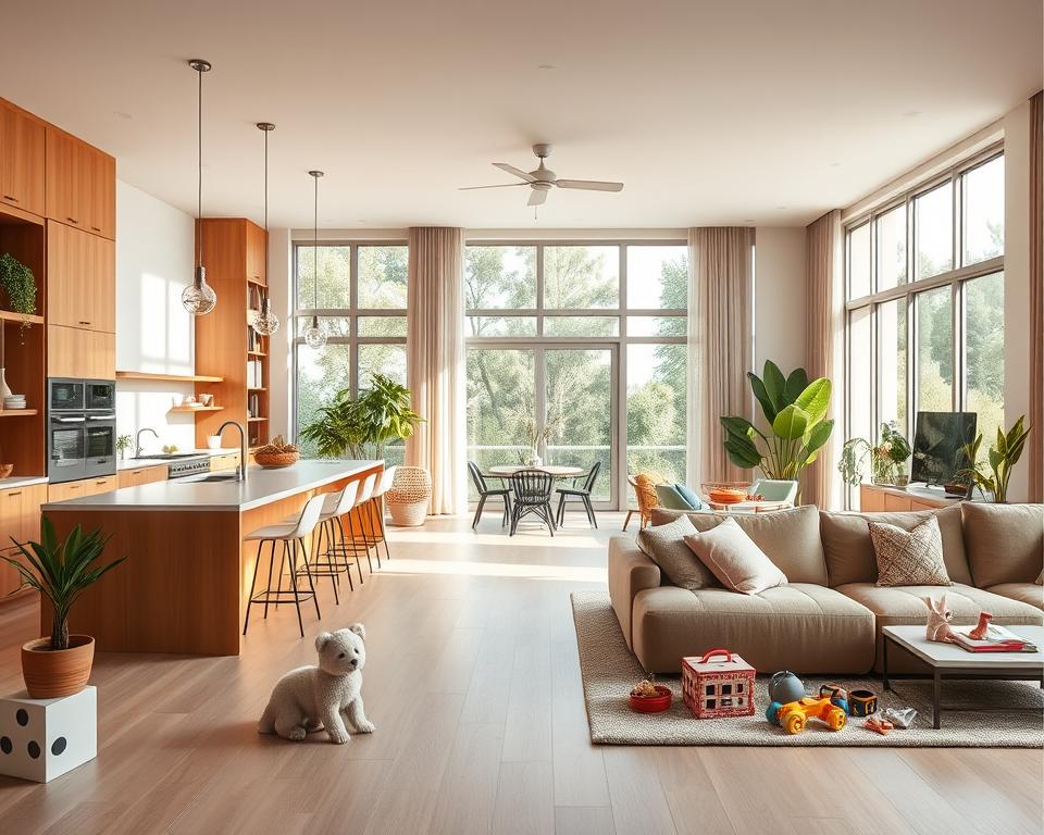 family-friendly open floor plans