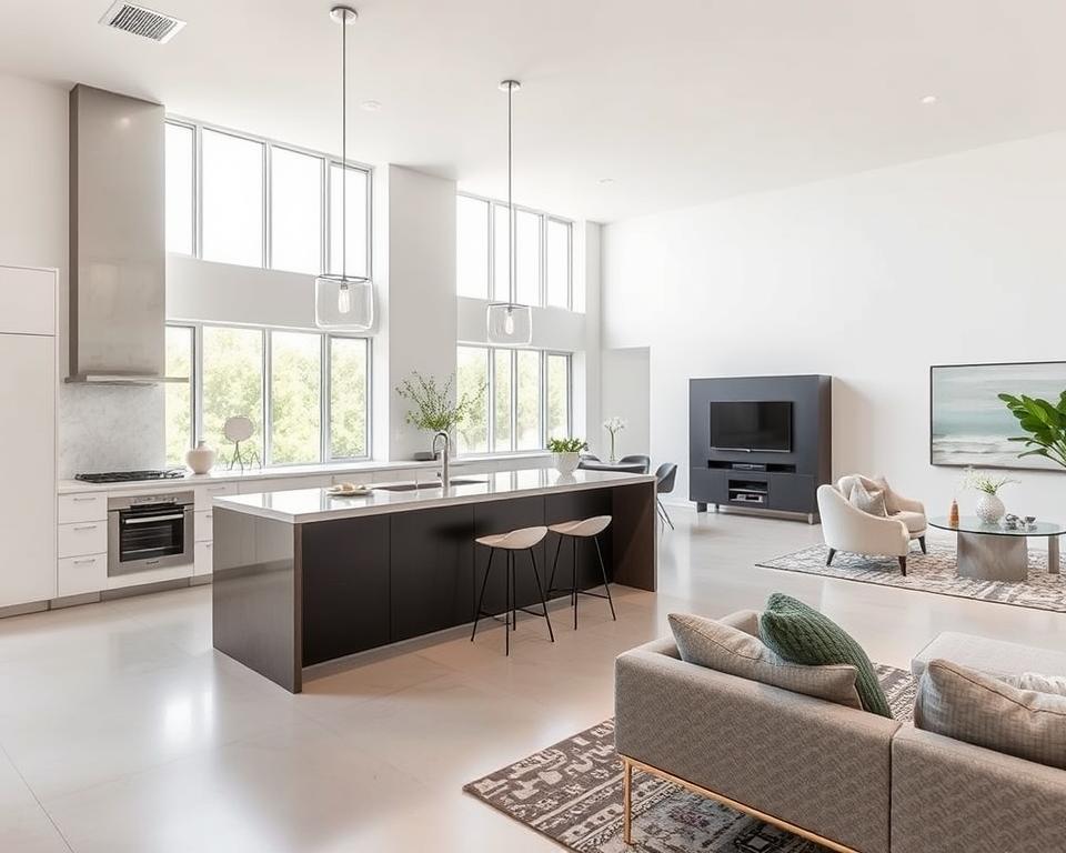 open-concept kitchen remodeling